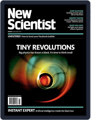 New Scientist International Edition November 26th, 2016 Digital Back Issue Cover