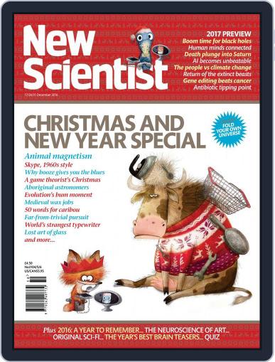 New Scientist International Edition December 17th, 2016 Digital Back Issue Cover