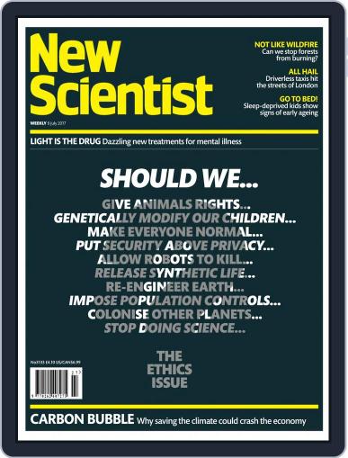 New Scientist International Edition July 8th, 2017 Digital Back Issue Cover