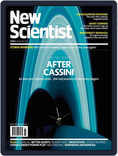 New Scientist International Edition September 16th, 2017 Digital Back Issue Cover