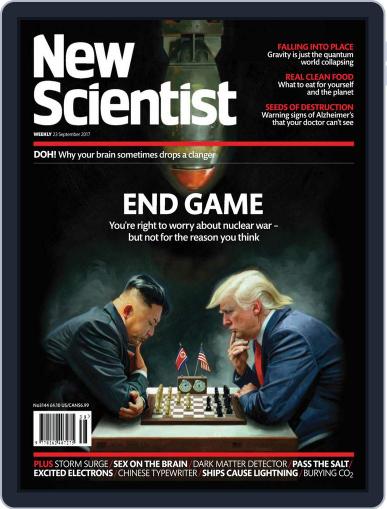 New Scientist International Edition September 23rd, 2017 Digital Back Issue Cover