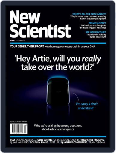New Scientist International Edition October 7th, 2017 Digital Back Issue Cover