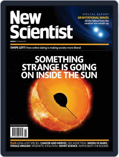 New Scientist International Edition October 21st, 2017 Digital Back Issue Cover
