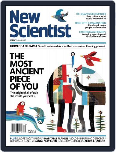 New Scientist International Edition November 4th, 2017 Digital Back Issue Cover