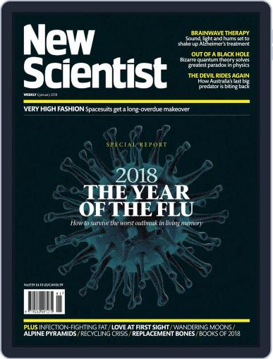 New Scientist International Edition January 6th, 2018 Digital Back Issue Cover