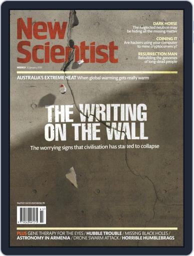 New Scientist International Edition January 20th, 2018 Digital Back Issue Cover