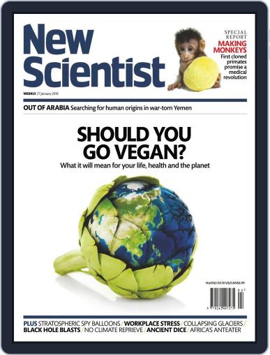New Scientist International Edition January 27th, 2018 Digital Back Issue Cover