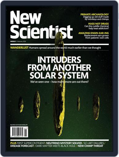 New Scientist International Edition February 3rd, 2018 Digital Back Issue Cover