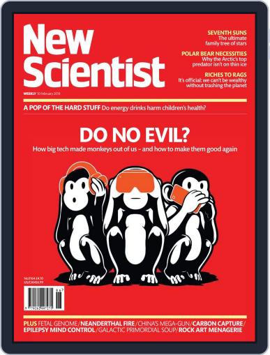 New Scientist International Edition February 10th, 2018 Digital Back Issue Cover