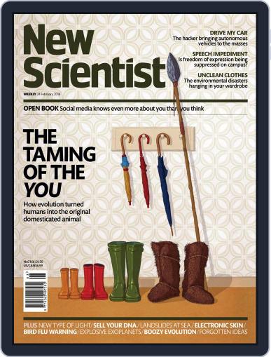 New Scientist International Edition February 24th, 2018 Digital Back Issue Cover