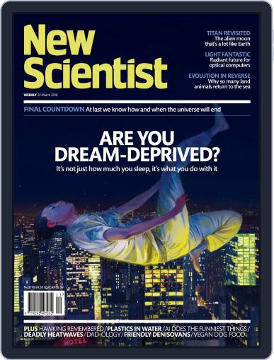 New Scientist International Edition March 24th, 2018 Digital Back Issue Cover