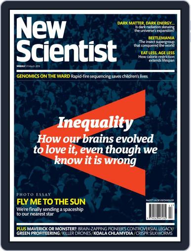 New Scientist International Edition March 31st, 2018 Digital Back Issue Cover