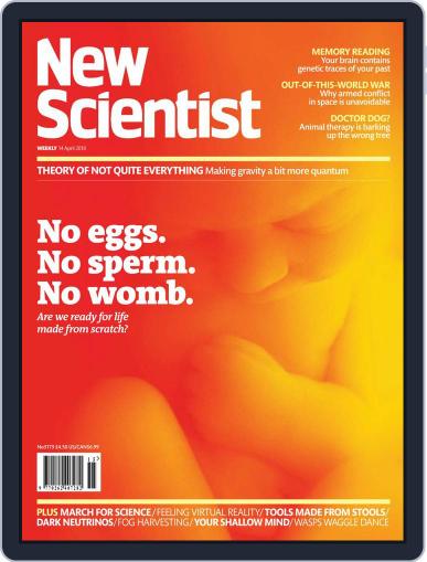 New Scientist International Edition April 14th, 2018 Digital Back Issue Cover