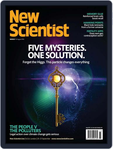 New Scientist International Edition August 18th, 2018 Digital Back Issue Cover