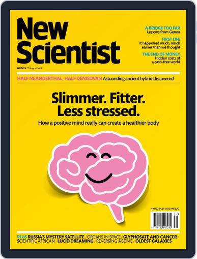 New Scientist International Edition August 25th, 2018 Digital Back Issue Cover