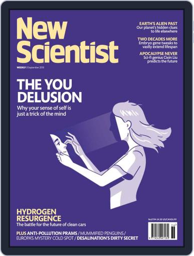 New Scientist International Edition September 8th, 2018 Digital Back Issue Cover