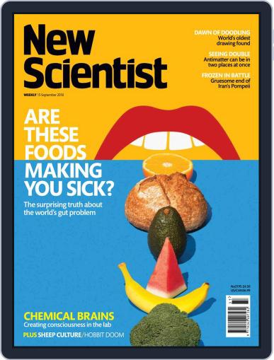 New Scientist International Edition September 15th, 2018 Digital Back Issue Cover