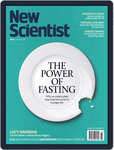 New Scientist International Edition October 20th, 2018 Digital Back Issue Cover