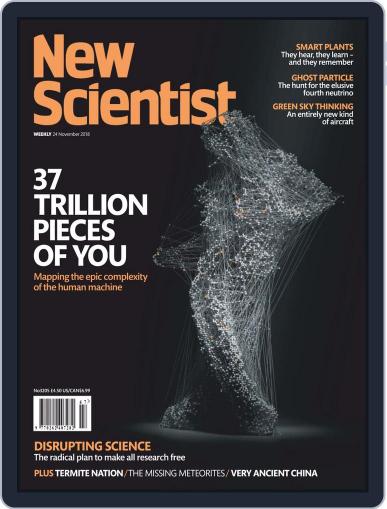 New Scientist International Edition November 24th, 2018 Digital Back Issue Cover