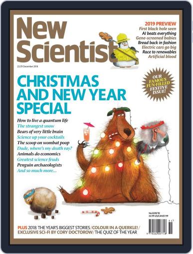 New Scientist International Edition December 22nd, 2018 Digital Back Issue Cover