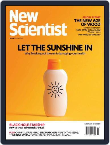 New Scientist International Edition March 16th, 2019 Digital Back Issue Cover