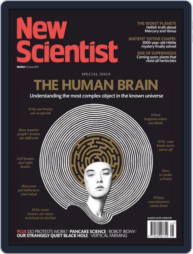 New Scientist International Edition June 22nd, 2019 Digital Back Issue Cover