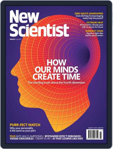 New Scientist International Edition July 6th, 2019 Digital Back Issue Cover