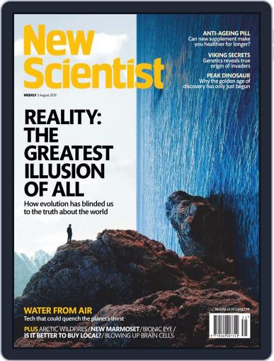 New Scientist International Edition August 3rd, 2019 Digital Back Issue Cover