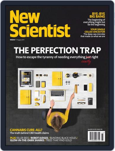 New Scientist International Edition August 17th, 2019 Digital Back Issue Cover