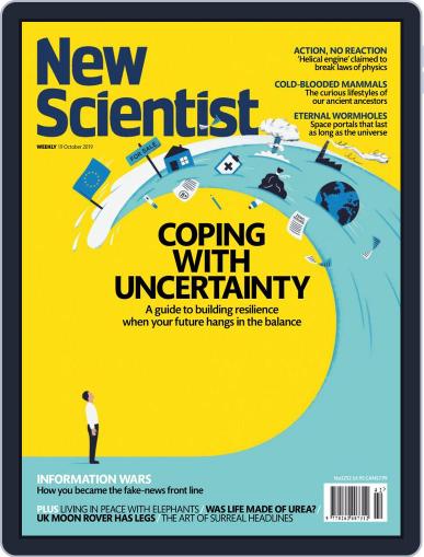 New Scientist International Edition October 19th, 2019 Digital Back Issue Cover