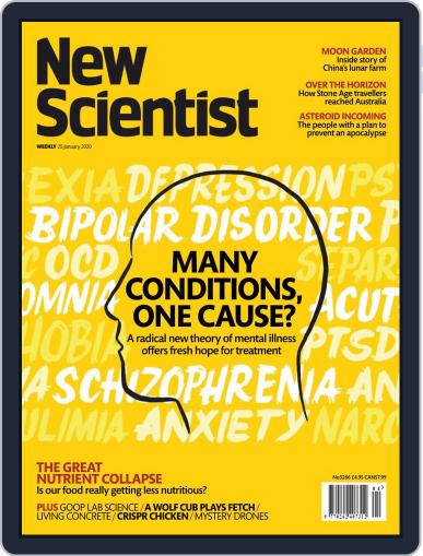 New Scientist International Edition January 25th, 2020 Digital Back Issue Cover