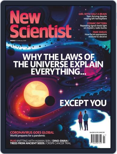 New Scientist International Edition February 15th, 2020 Digital Back Issue Cover