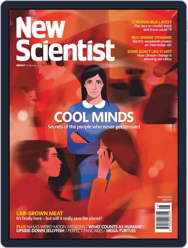 New Scientist International Edition February 22nd, 2020 Digital Back Issue Cover