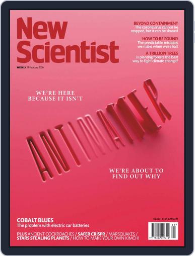 New Scientist International Edition February 29th, 2020 Digital Back Issue Cover