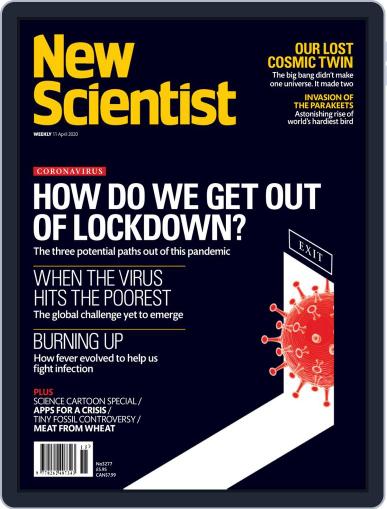New Scientist International Edition April 11th, 2020 Digital Back Issue Cover
