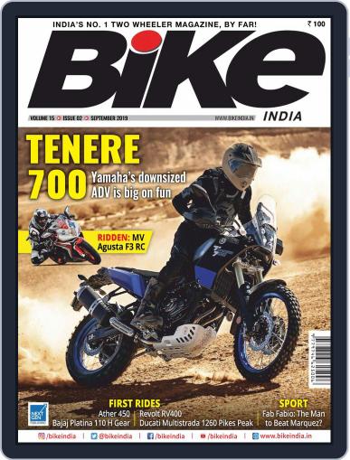 BIKE India September 1st, 2019 Digital Back Issue Cover