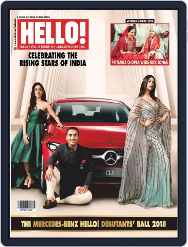 HELLO! India January 1st, 2019 Digital Back Issue Cover