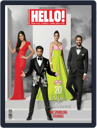 HELLO! India April 1st, 2019 Digital Back Issue Cover
