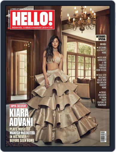 HELLO! India August 1st, 2019 Digital Back Issue Cover