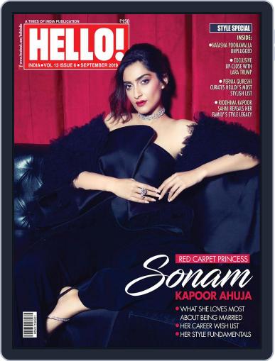 HELLO! India September 1st, 2019 Digital Back Issue Cover