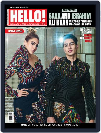 HELLO! India October 1st, 2019 Digital Back Issue Cover