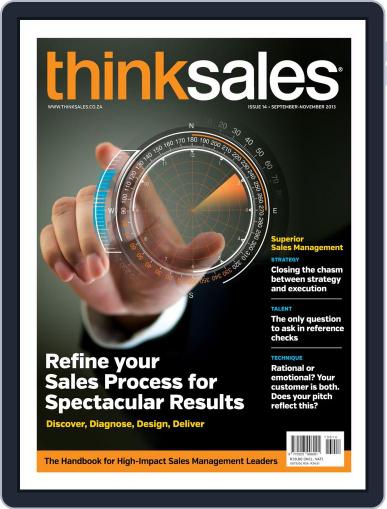 ThinkSales September 27th, 2013 Digital Back Issue Cover