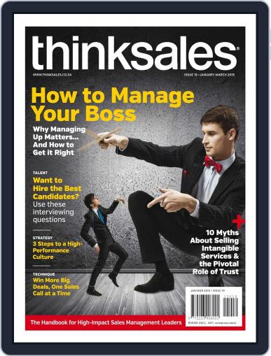 ThinkSales December 31st, 2014 Digital Back Issue Cover
