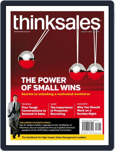 ThinkSales April 1st, 2015 Digital Back Issue Cover