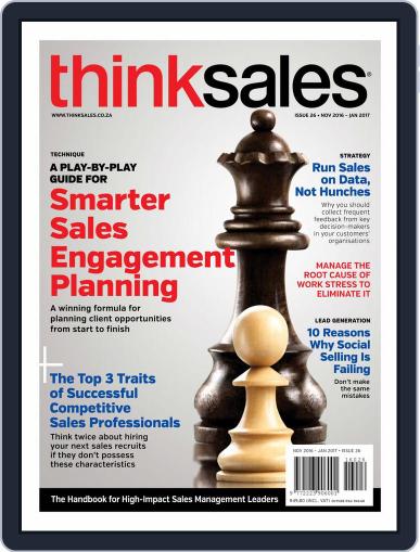 ThinkSales November 1st, 2016 Digital Back Issue Cover
