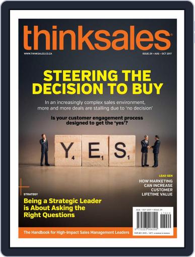 ThinkSales August 1st, 2017 Digital Back Issue Cover
