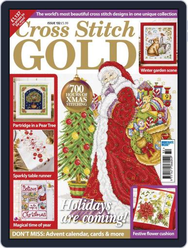 Cross Stitch Gold September 1st, 2016 Digital Back Issue Cover
