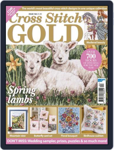 Cross Stitch Gold January 1st, 2018 Digital Back Issue Cover