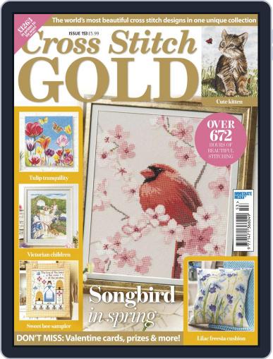 Cross Stitch Gold January 7th, 2019 Digital Back Issue Cover