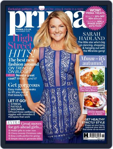 Prima UK October 6th, 2015 Digital Back Issue Cover